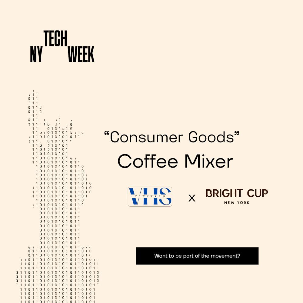 Consumer Goods Coffee Mixer — Latino Tech Week 2026